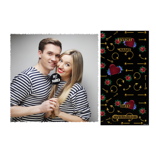 Dzień Piercingu + kolczyki + 408 biały z podpisem Dzień Piercingu + kolczyki + 408 biały z podpisem