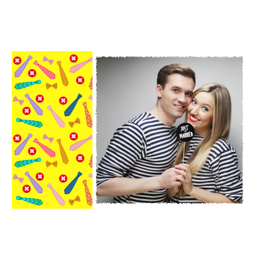 Dzień bez krzwata + muszki + 409 biały Dzień bez krzwata + muszki + 409 biały