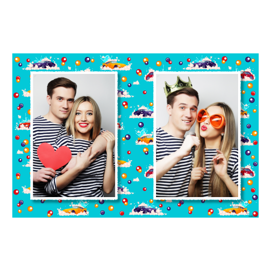 Dzień mycia samochodu + bąbelki + 411 biały Dzień mycia samochodu + bąbelki + 411 biały