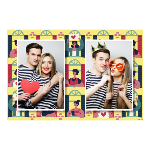 Neighbor Day + people and windows + 411 white Neighbor Day + people and windows + 411 white