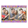 Siblings Day + balloons and flowers + 412 gold Siblings Day + balloons and flowers + 412 gold