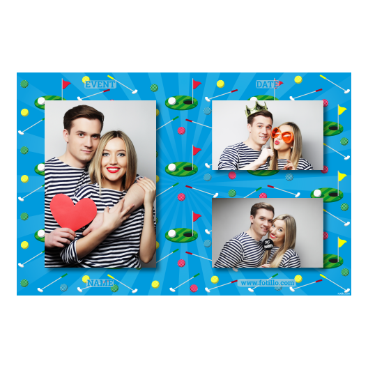 Dzień Minigolfa + piłki golfowe + 413 brak ramki z podpisem Dzień Minigolfa + piłki golfowe + 413 brak ramki z podpisem