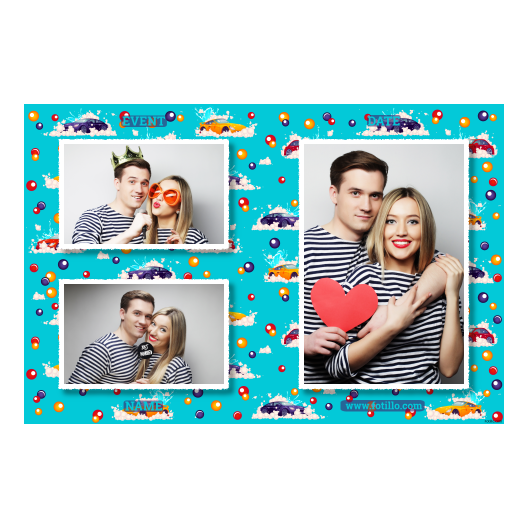 Dzień mycia samochodu + bąbelki + 414 biały z podpisem Dzień mycia samochodu + bąbelki + 414 biały z podpisem