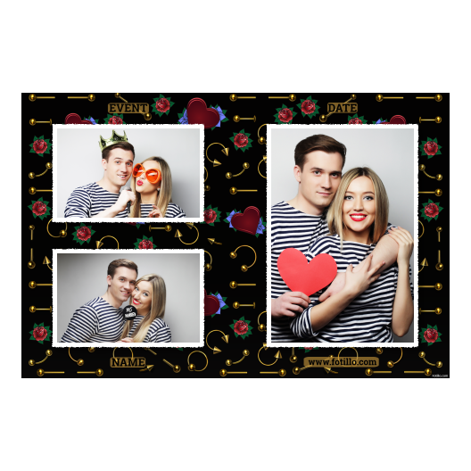 Dzień Piercingu + kolczyki + 414 biały z podpisem Dzień Piercingu + kolczyki + 414 biały z podpisem