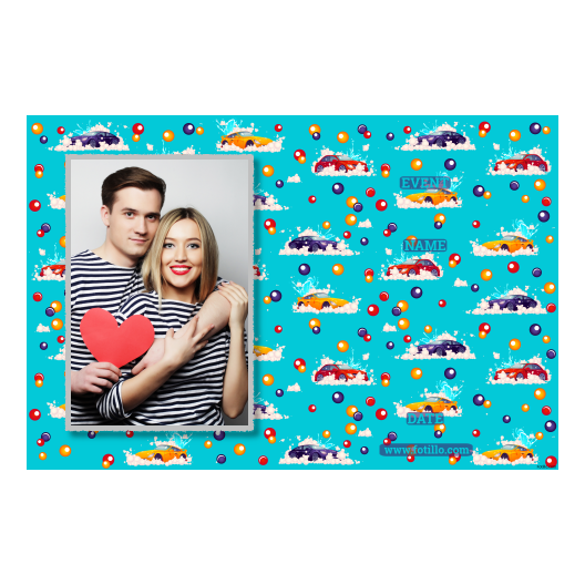 Dzień mycia samochodu + bąbelki + 415 z podpisem Dzień mycia samochodu + bąbelki + 415 z podpisem