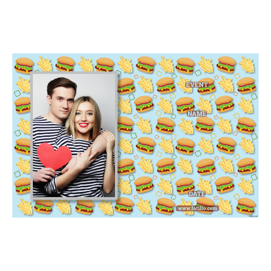 Hamburger Day + meals + 415 silver with captions