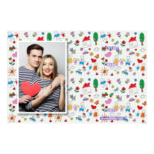 Parents' Day + flowers and hearts and clouds + 415 white with captions Parents' Day + flowers and hearts and clouds + 415 white with captions