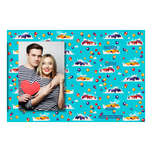 Dzień mycia samochodu + bąbelki + 415 brak ramki z podpisem Dzień mycia samochodu + bąbelki + 415 brak ramki z podpisem