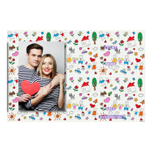 Parents' Day + flowers and hearts and clouds + 415 no frame with captions Parents' Day + flowers and hearts and clouds + 415 no frame with captions