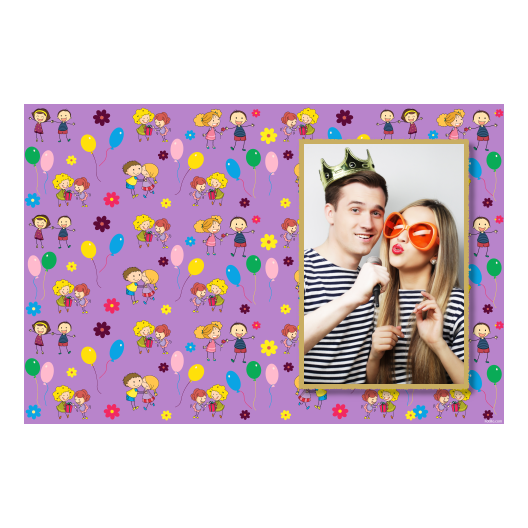 Siblings Day + balloons and flowers + 416 gold Siblings Day + balloons and flowers + 416 gold