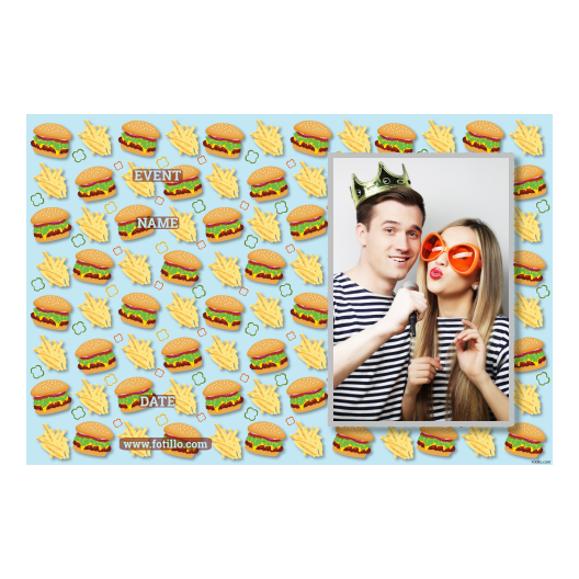 Hamburger Day + meals + 416 silver with captions