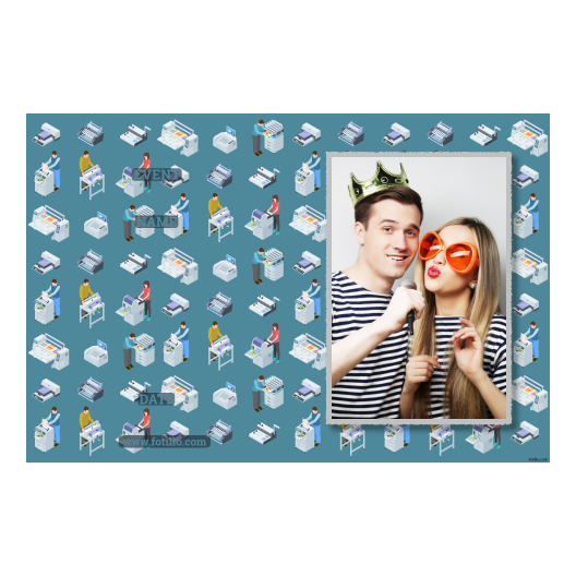 Printer's Day + printers + 416 silver with captions Printer's Day + printers + 416 silver with captions