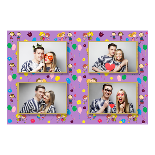 Siblings Day + balloons and flowers + 417 gold Siblings Day + balloons and flowers + 417 gold