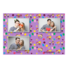 Siblings Day + balloons and flowers + 418 silver with captions Siblings Day + balloons and flowers + 418 silver with captions