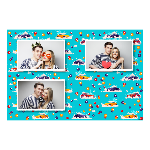 Dzień mycia samochodu + bąbelki + 418 biały Dzień mycia samochodu + bąbelki + 418 biały