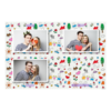Parents' Day + flowers and hearts and clouds + 418 white with captions Parents' Day + flowers and hearts and clouds + 418 white with captions