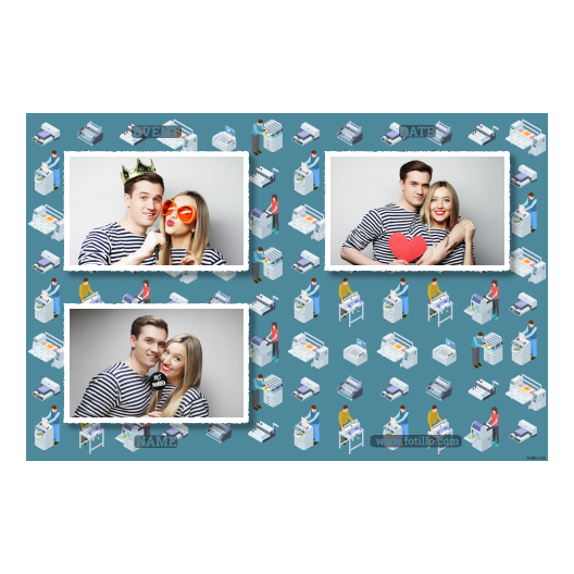 Printer's Day + printers + 418 white with captions Printer's Day + printers + 418 white with captions