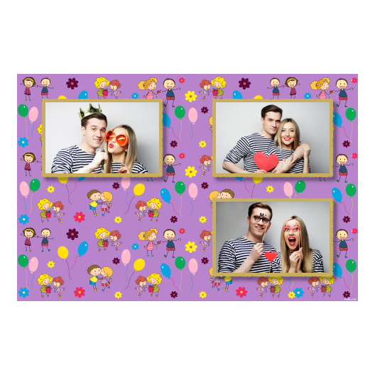 Siblings Day + balloons and flowers + 419 gold Siblings Day + balloons and flowers + 419 gold