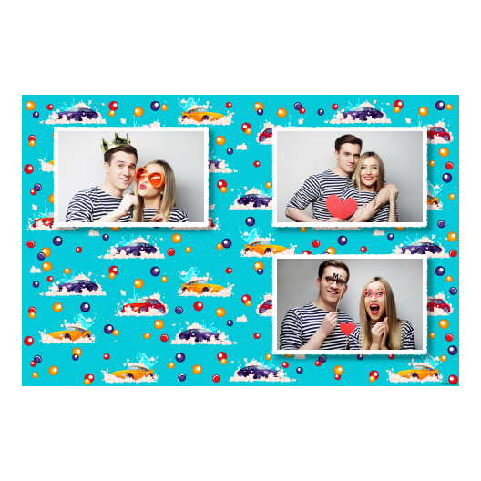 Dzień mycia samochodu + bąbelki + 419 biały Dzień mycia samochodu + bąbelki + 419 biały