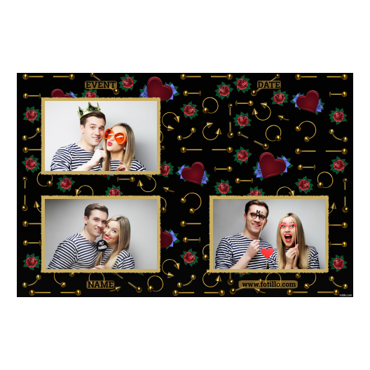 Dzień Piercingu + kolczyki + 420 złoty z podpisem Dzień Piercingu + kolczyki + 420 złoty z podpisem