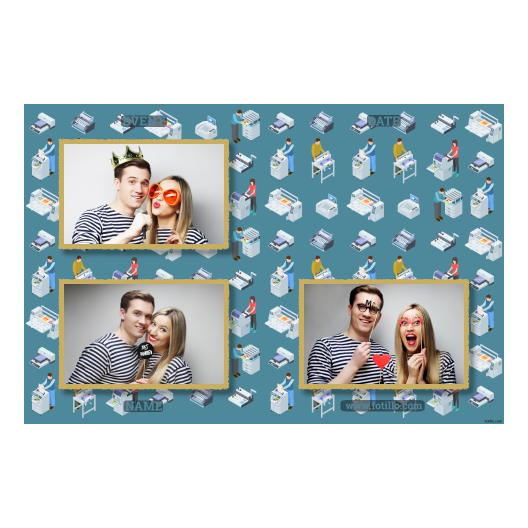 Printer's Day + printers + 420 gold with captions Printer's Day + printers + 420 gold with captions