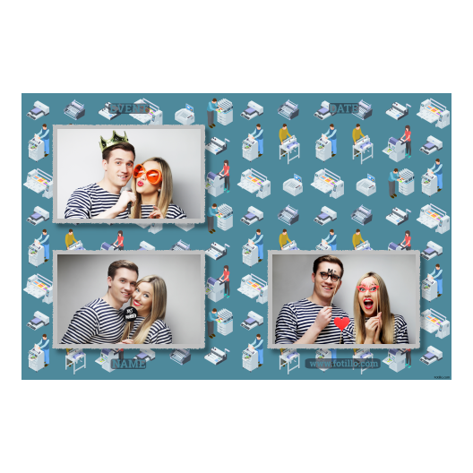 Printer's Day + printers + 420 silver with captions Printer's Day + printers + 420 silver with captions