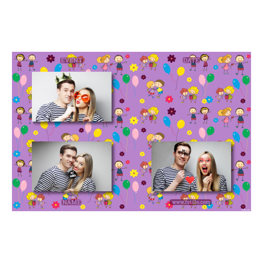 Siblings Day + balloons and flowers + 420 no frame with captions