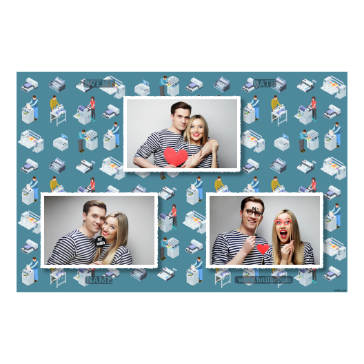 Printer's Day + printers + 422 white with captions Printer's Day + printers + 422 white with captions