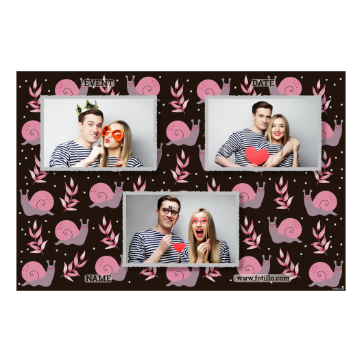 Dzień Ślimaka + liście + 423 z podpisem Dzień Ślimaka + liście + 423 z podpisem