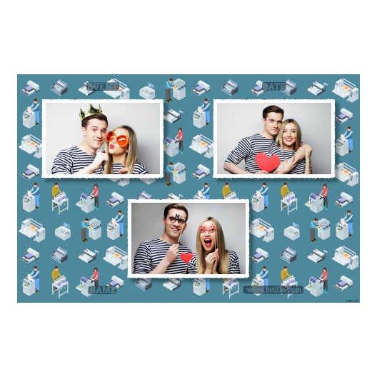 Printer's Day + printers + 423 white with captions Printer's Day + printers + 423 white with captions