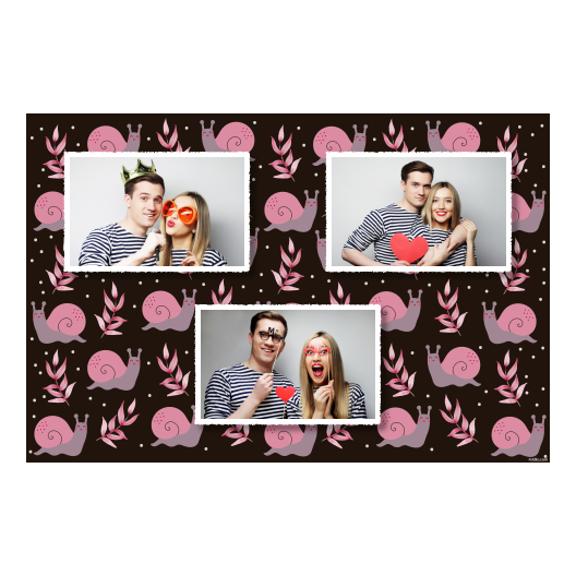 Dzień Ślimaka + liście + 423 biały Dzień Ślimaka + liście + 423 biały