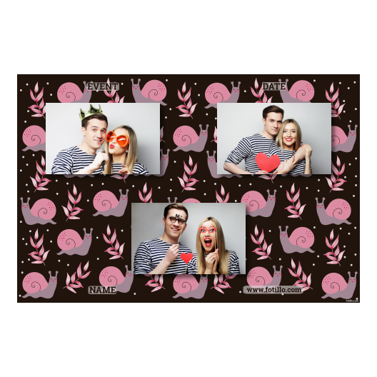 Dzień Ślimaka + liście + 423 brak ramki z podpisem Dzień Ślimaka + liście + 423 brak ramki z podpisem