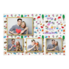 Parents' Day + flowers and hearts and clouds + 424 gold with captions Parents' Day + flowers and hearts and clouds + 424 gold with captions
