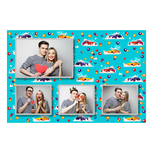 Dzień mycia samochodu + bąbelki + 424 Dzień mycia samochodu + bąbelki + 424