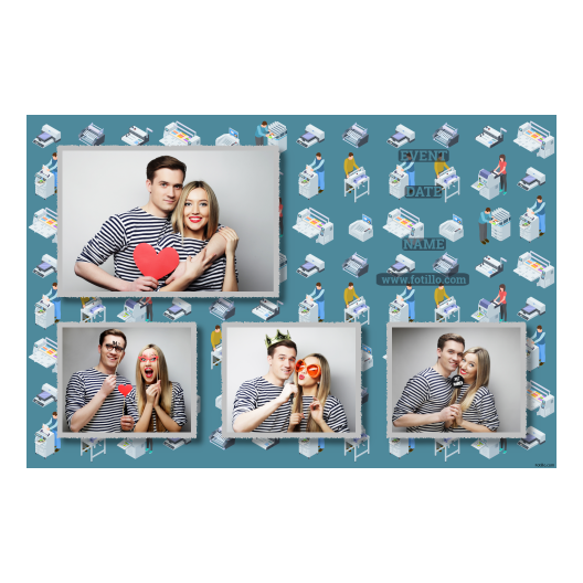 Printer's Day + printers + 424 silver with captions Printer's Day + printers + 424 silver with captions