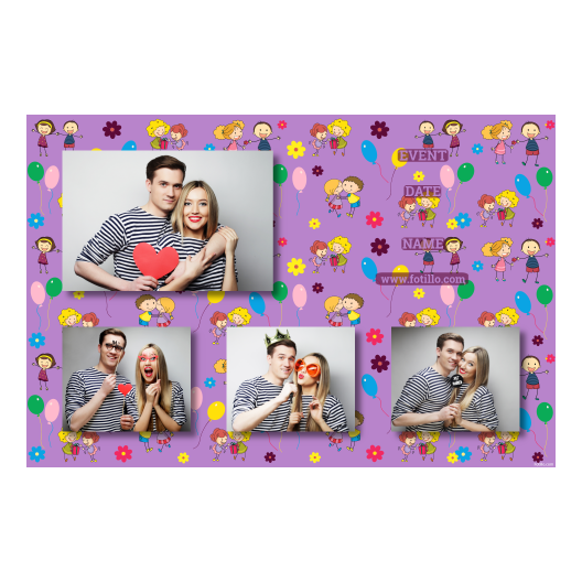Siblings Day + balloons and flowers + 424 no frame with captions Siblings Day + balloons and flowers + 424 no frame with captions