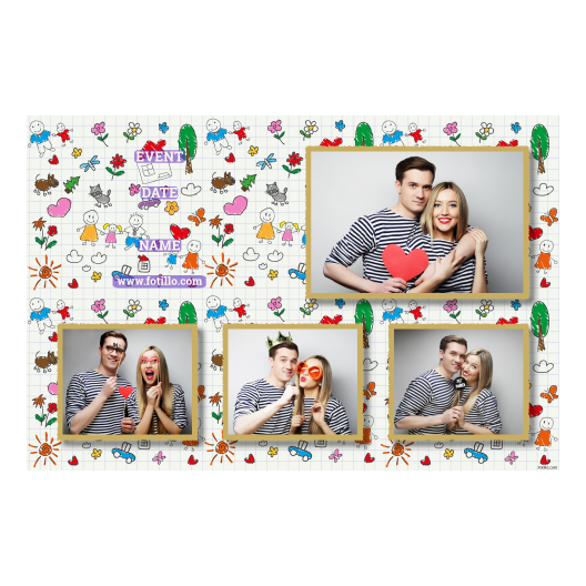 Parents' Day + flowers and hearts and clouds + 425 gold with captions Parents' Day + flowers and hearts and clouds + 425 gold with captions