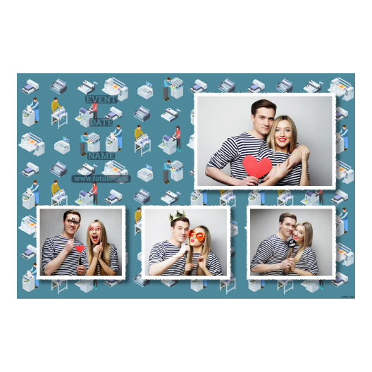 Printer's Day + printers + 425 silver with captions Printer's Day + printers + 425 silver with captions