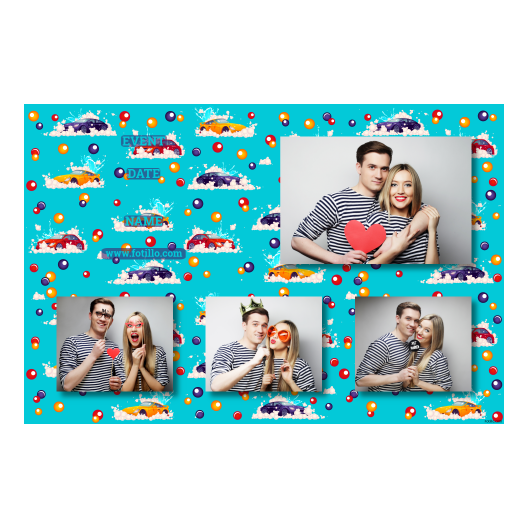 Dzień mycia samochodu + bąbelki + 425 brak ramki z podpisem Dzień mycia samochodu + bąbelki + 425 brak ramki z podpisem