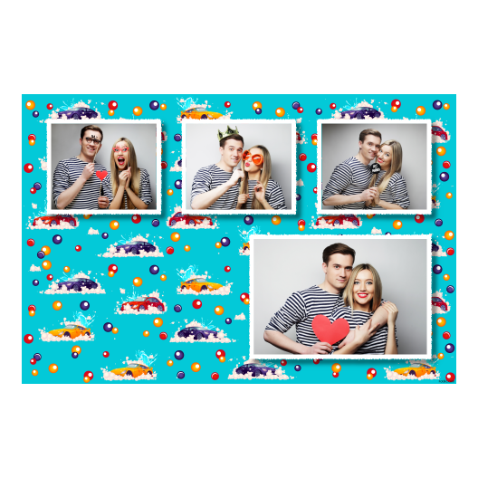 Dzień mycia samochodu + bąbelki + 426 biały Dzień mycia samochodu + bąbelki + 426 biały