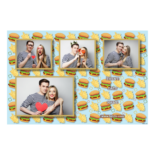 Hamburger Day + meals + 427 gold with captions
