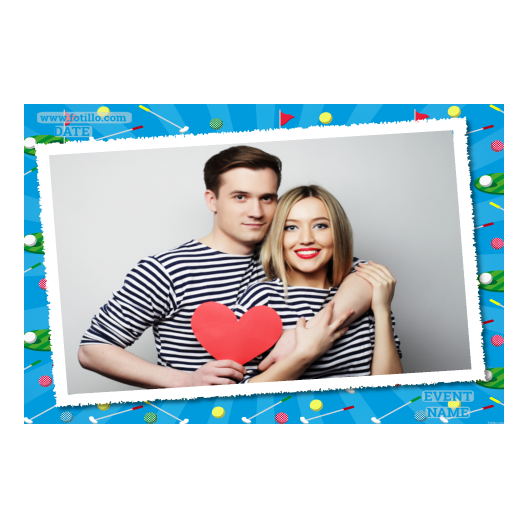 Dzień Minigolfa + piłki golfowe + 605 biały z podpisem Dzień Minigolfa + piłki golfowe + 605 biały z podpisem