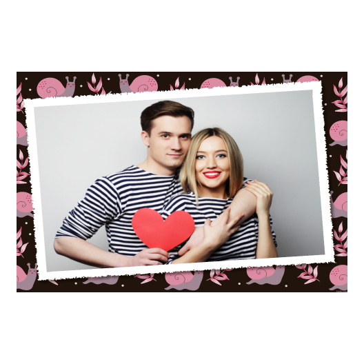 Dzień Ślimaka + liście + 605 biały Dzień Ślimaka + liście + 605 biały