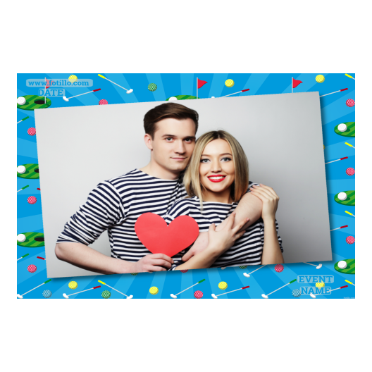 Dzień Minigolfa + piłki golfowe + 605 brak ramki z podpisem Dzień Minigolfa + piłki golfowe + 605 brak ramki z podpisem