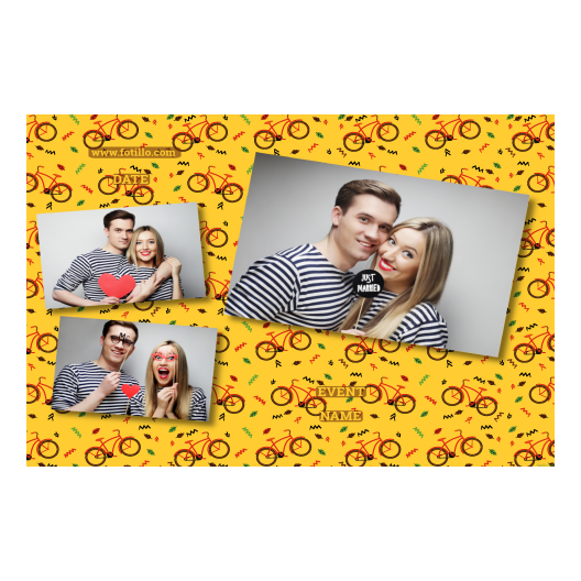 Dzień Roweru + liście + 606 brak ramki z podpisami Dzień Roweru + liście + 606 brak ramki z podpisami