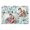 Dzień Czekolady z błękitnym tłem + słodycze i liście - Pocztówka 10x15cm model 404 - Thumbnail Image 5