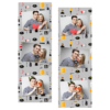 Dzień policjanta z szarym tłem + pojazdy i ludzie - Paski 15x5cm model 101 - Thumbnail Image 1