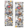Dzień policjanta z szarym tłem + pojazdy i ludzie - Paski 15x5cm model 102 - Thumbnail Image 2