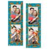 Dzień Tygrysa z niebieskim tłem + zwierzęta i kolaż - Paski 15x5cm model 106 - Thumbnail Image 1
