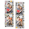 Dzień policjanta z szarym tłem + pojazdy i ludzie - Paski 15x5cm model 106 - Thumbnail Image 3